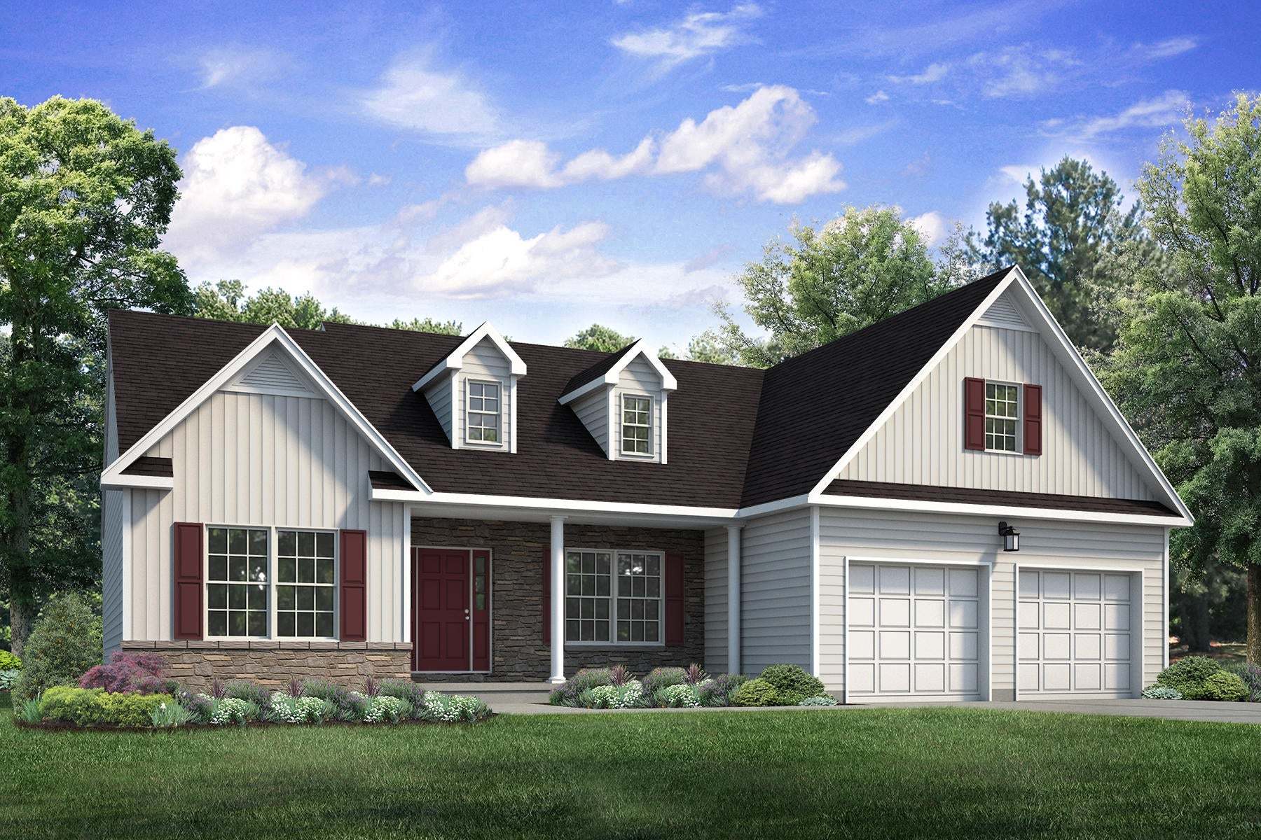 Exterior:St. Andrews Traditional Elevation