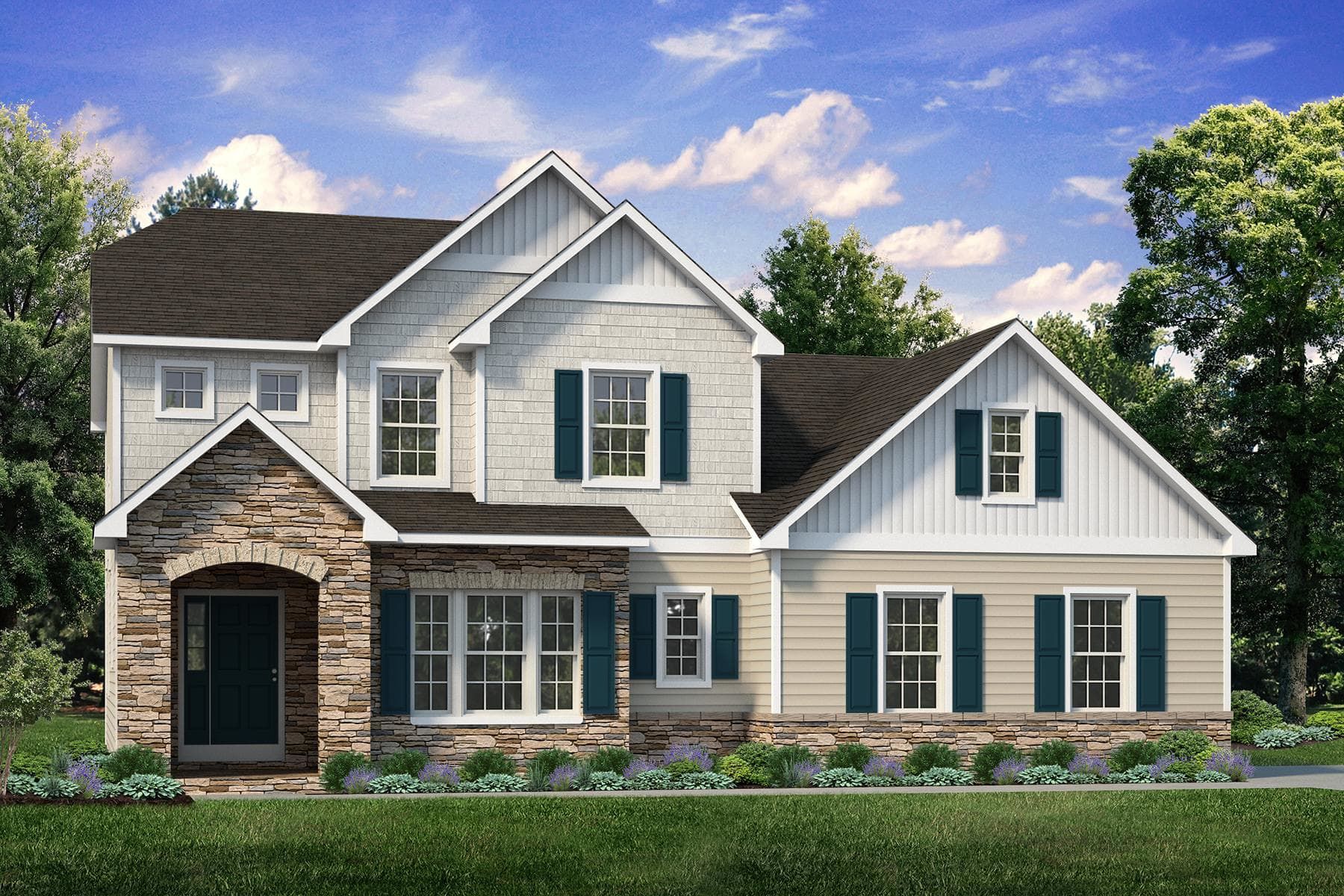 Exterior:Vinecrest Cottage- Side-Entry