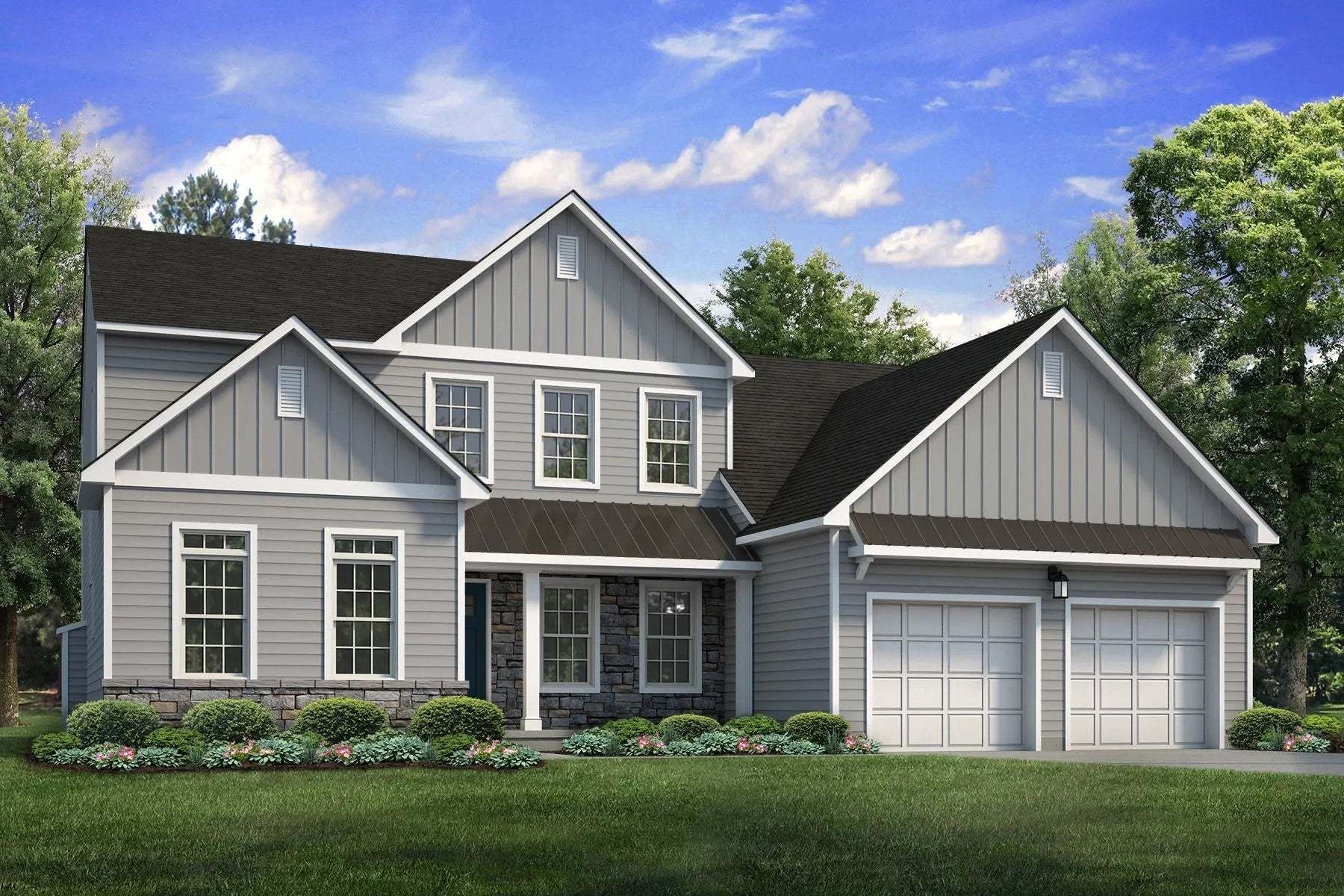 Sienna Farmhouse Elevation:Farmhouse Elevation
