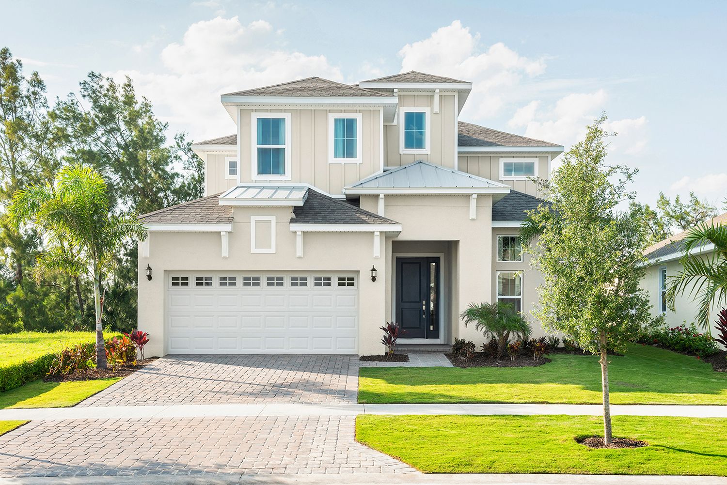 Park Square Homes:Sanibel model in Tamarack village