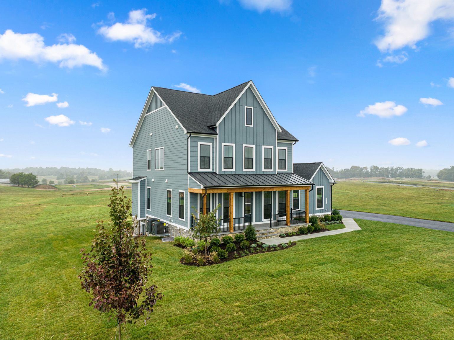 Belmont II Plan at Glenmore Farm in Purcellville, VA by Van Metre Homes