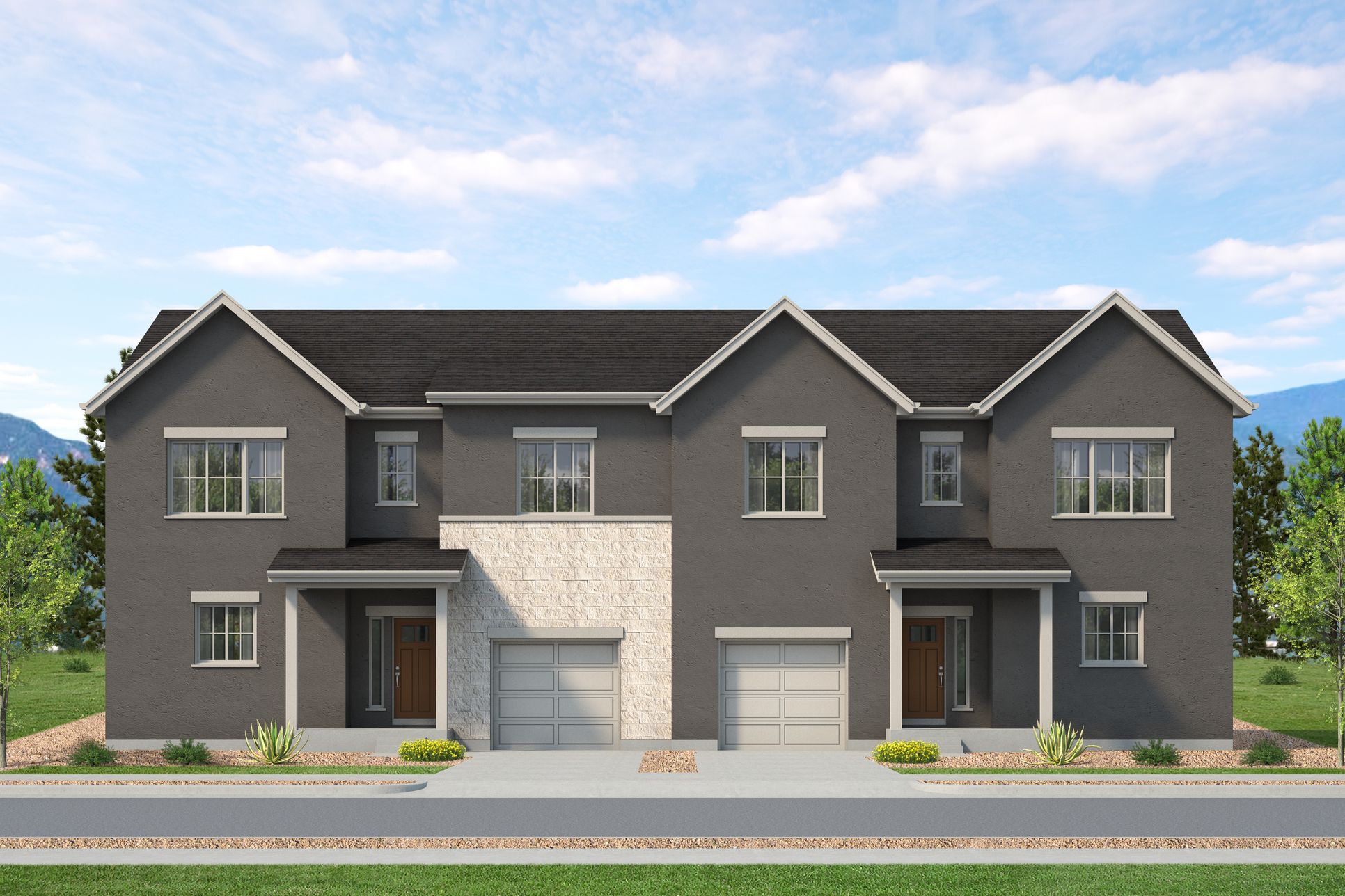 Elevation A:Pinehurst