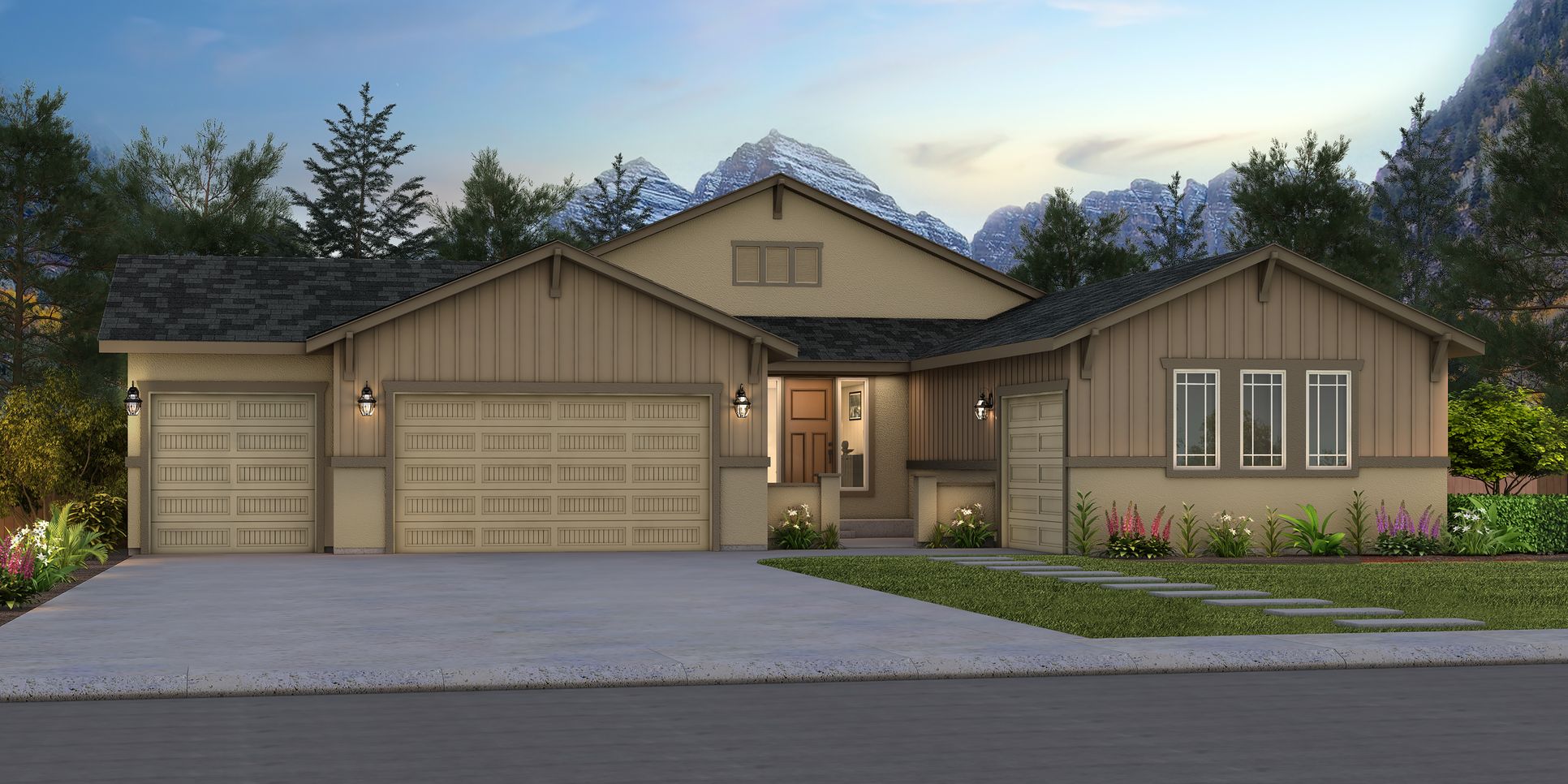 Elevation C:Riverwood