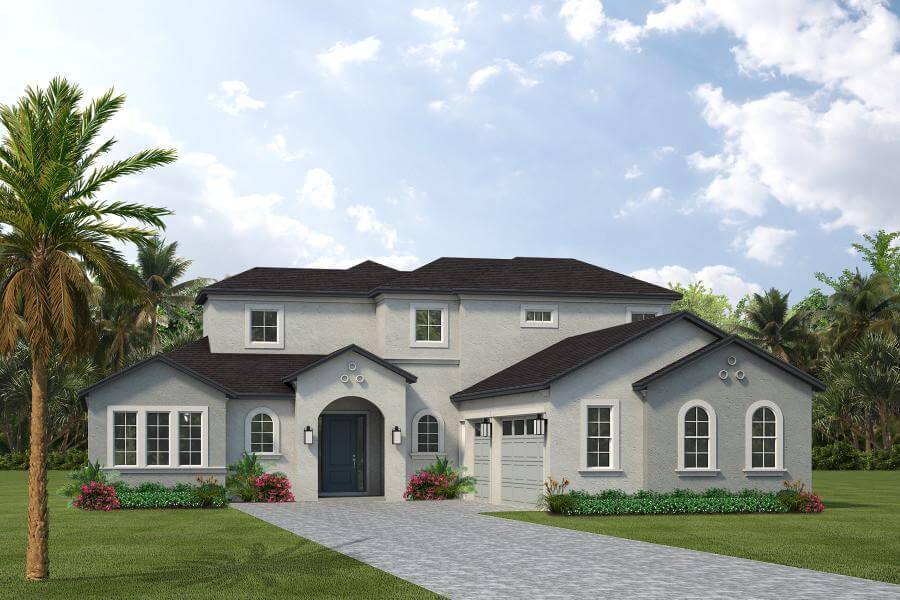 Elevation A:Carrington II
