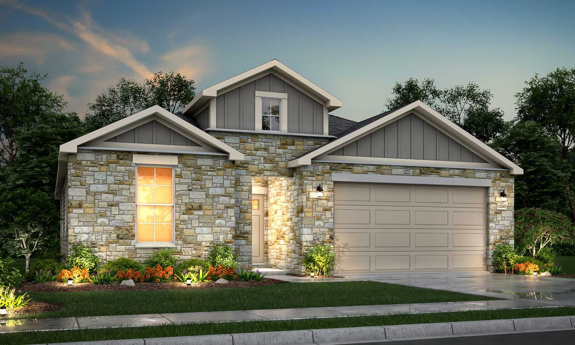 Exterior:Skybrooke - PR Dusk (24)