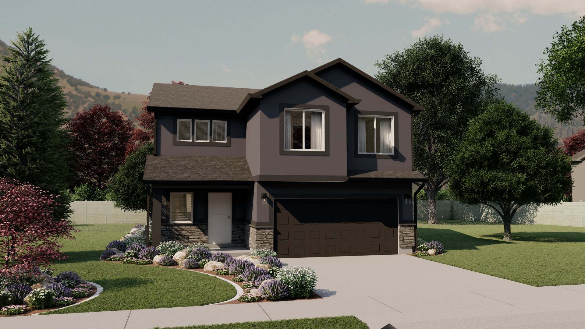 Exterior:Traditional w/Stucco