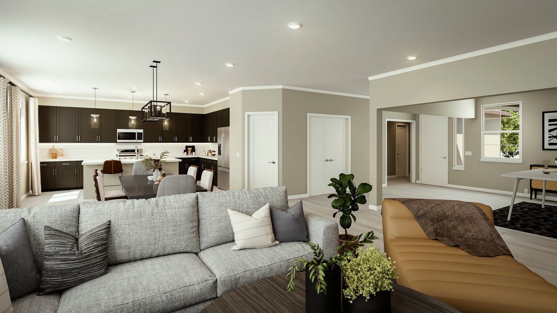Residence 2 - Great Room:Ranchero Estates - Just Under 1/2 Acre Lots
