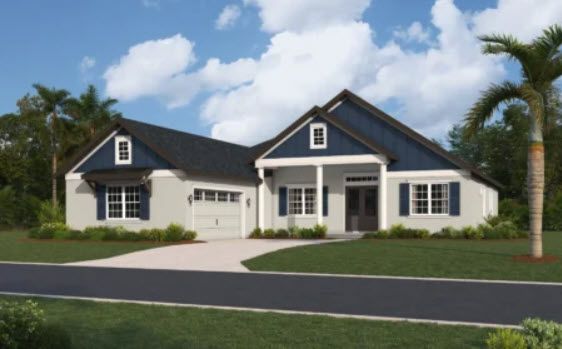 Vitale Homes - Hidden Ridge:Augusta Elevation — Low Country