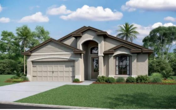 Vitale Homes - Hidden Ridge: Genova Elevation — Low Country