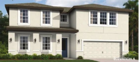 Vitale Homes - Hidden Ridge: Michelangelo Elevation — Low Country