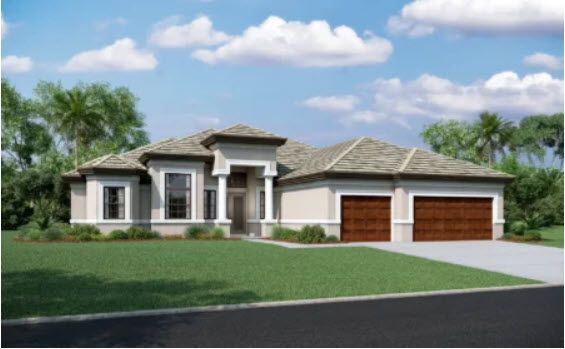 Vitale Homes - Hidden Ridge: Palermo Elevation — Low Country