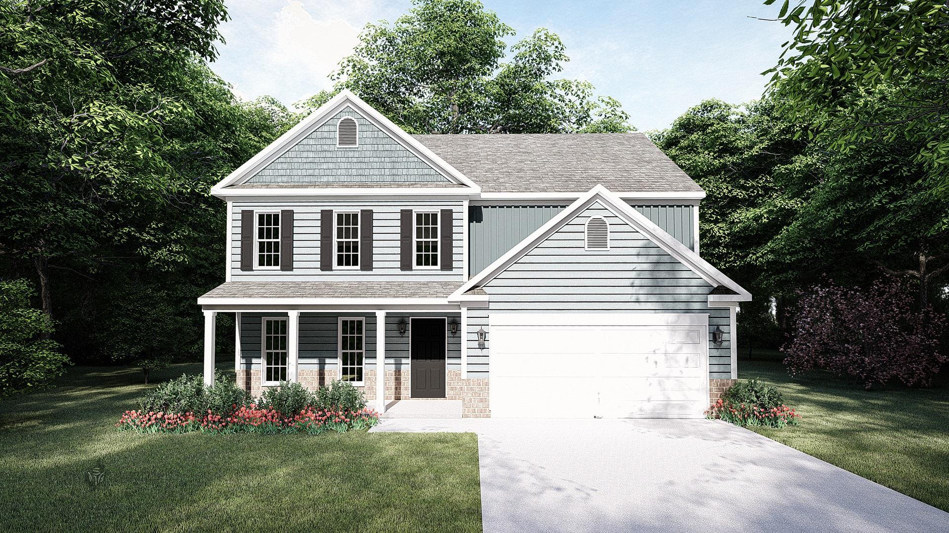 Craftsman w/Rowlock Brick:The Piedmont