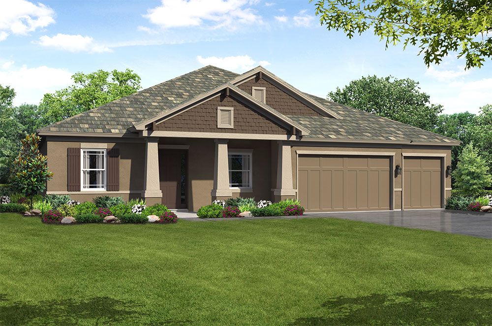 Joyce - Craftsman Elevation :Joyce craftsman elevation by William Ryan Homes Tampa
