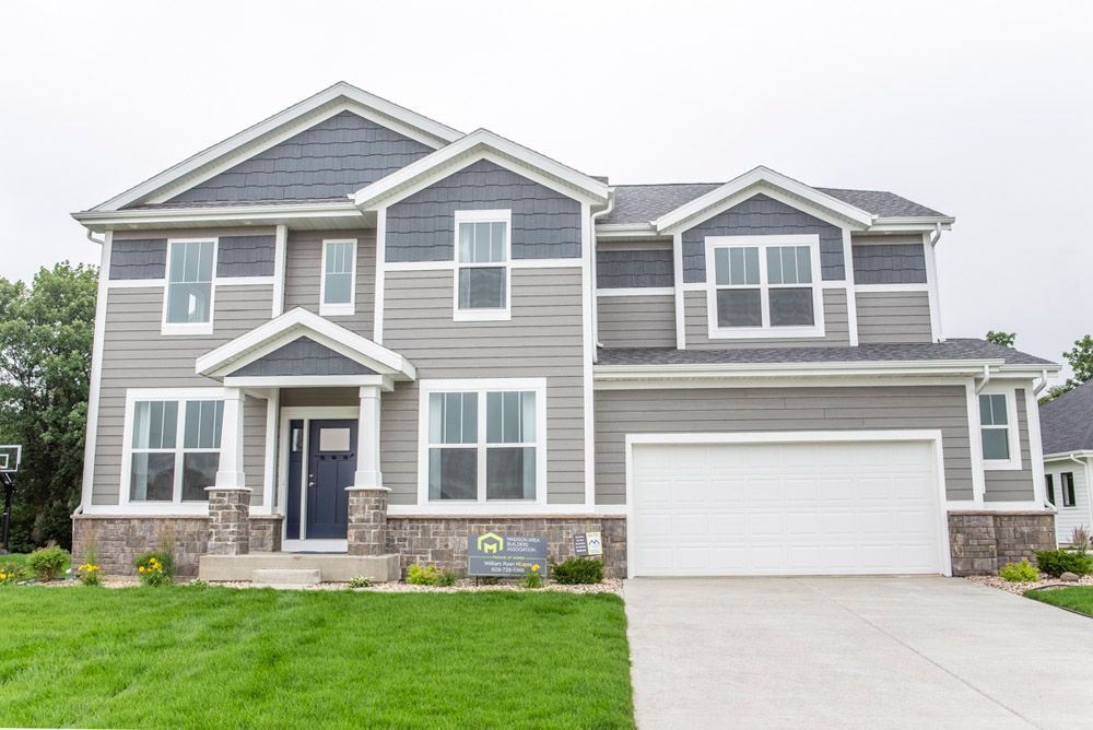 Jericho II craftsman exterior William Ryan Homes Chicago