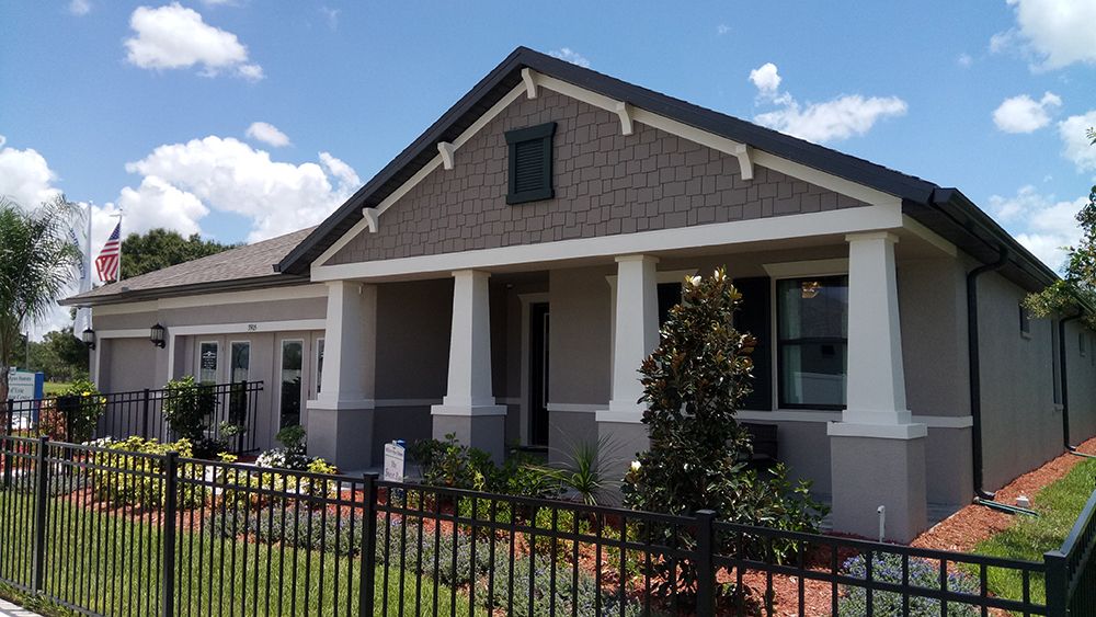 Sweet Bay model home new homes for sale Villa d Este in the Villages at Cypress Creek Sun City Ce...
