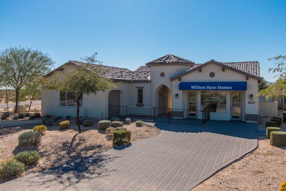 Sonoran Ridge Estates Waddell AZ Cervantes model home Monterey exterior by William Ryan Homes Pho...