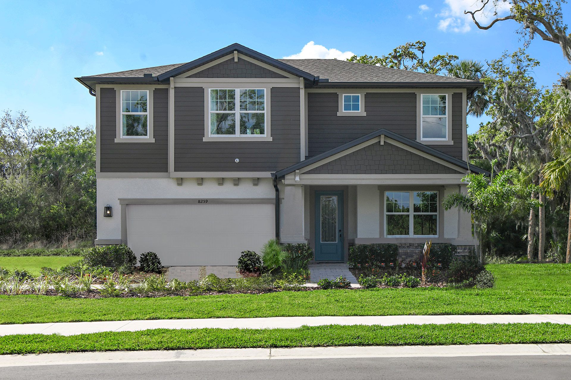 Sandalwood Craftsman Elevation New Home Plan:Sandalwood new home by William Ryan Homes Tampa