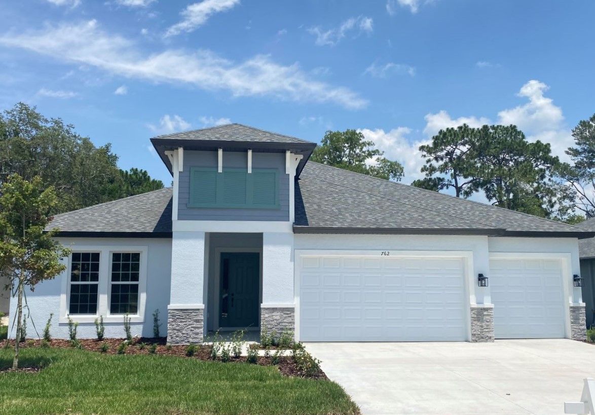 Sapphire Coastal Elevation New Home Plan by William Ryan Homes Tampa:Sapphire new construction home plan by William Ryan Homes Tampa
