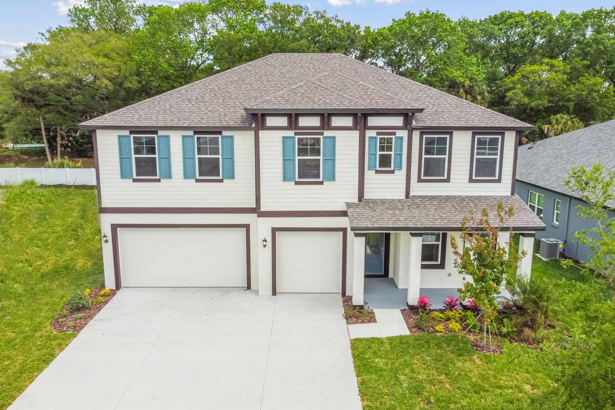 Jupiter - West Indies Elevation at River Pointe by William Ryan Homes Tampa