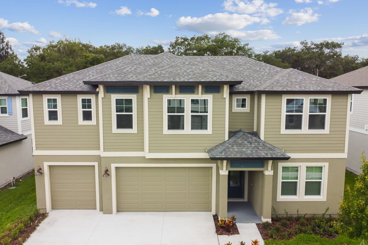 Sebastian New Home Plan - West Indies Elevation by William Ryan Homes Tampa:Sebastian new construction home plan by William Ryan Homes Tampa