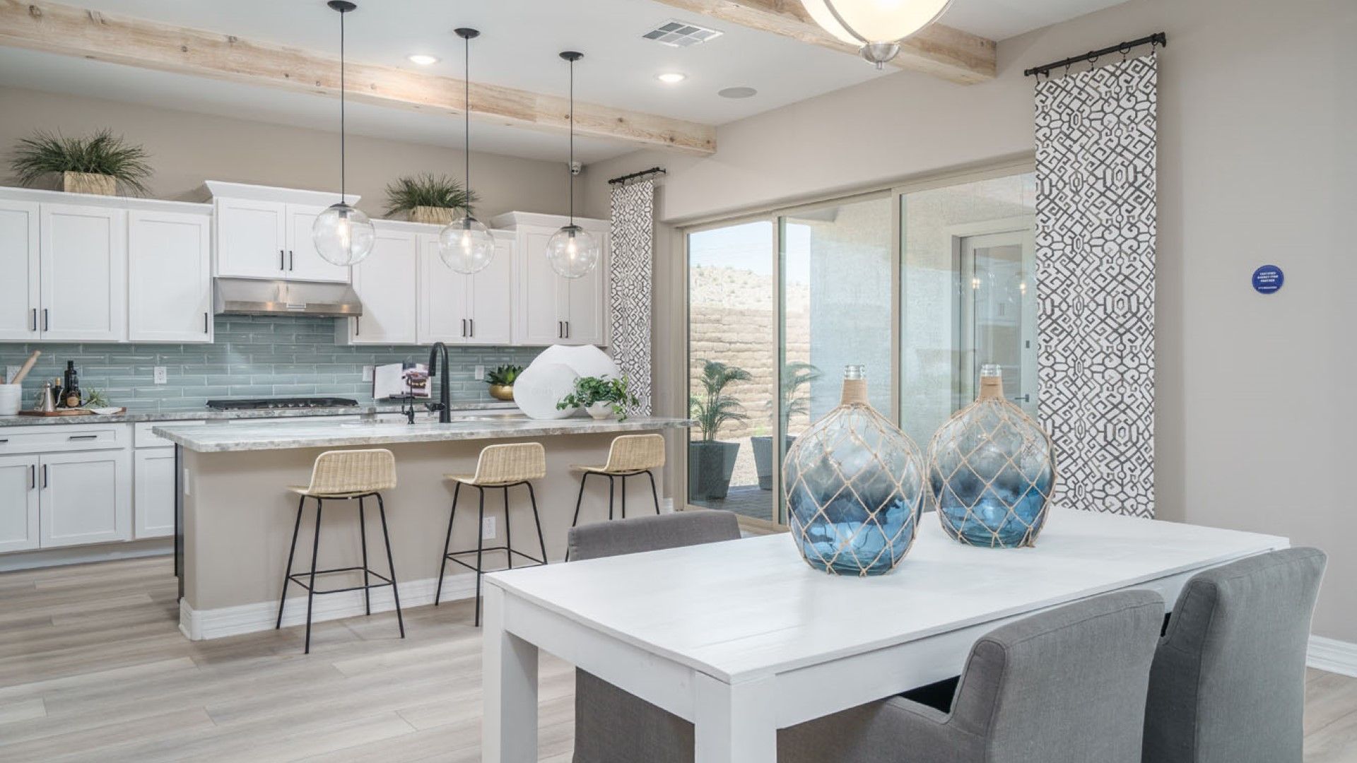Harmony at Montecito in Estrella - Orion Model - Kitchen and Dining:orion model new homes for sale harmony at montecito in estrella goodyear az william ryan