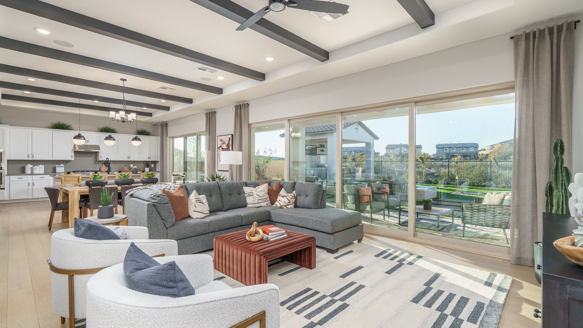 The Foothills at Arroyo Norte - Orion Model - Open Concept:orion model new homes for sale the foothills at arroyo norte new river az william ryan