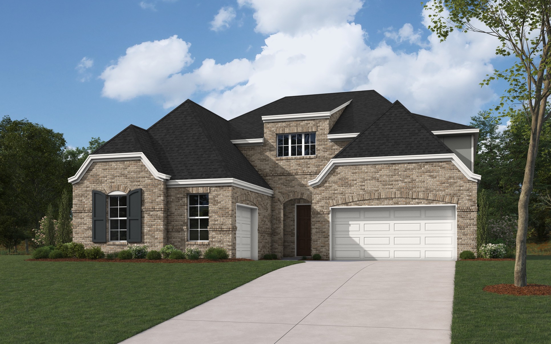 Del Rio II Plan at Wildflower Ranch in Fort Worth, TX by William Ryan Homes