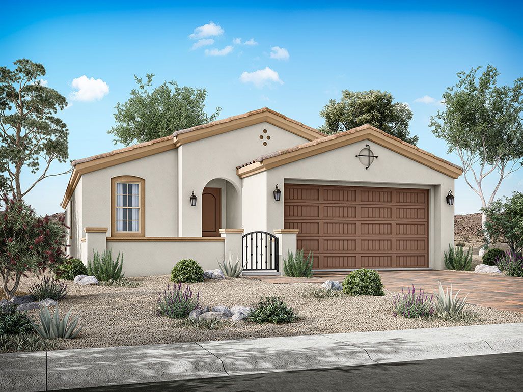 Fairways In Victory at Verrado - Augusta II Spanish Elevation:augusta ii floor plan new homes for sale fairways in victory at verrado buckeye az william ryan