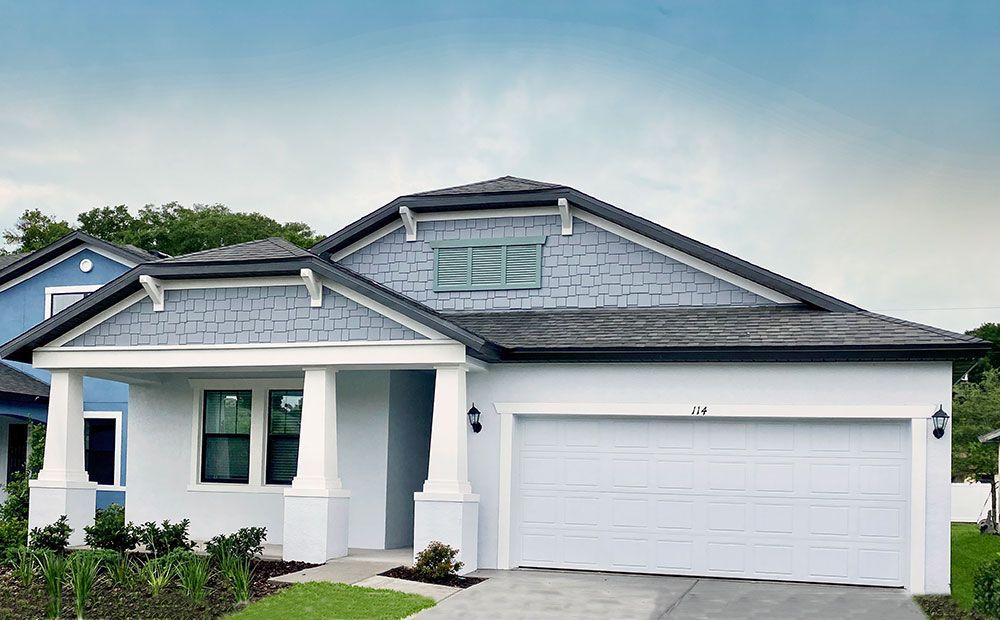 Casey Key - Craftsman Elevation:Casey Key - Craftsman Elevation
