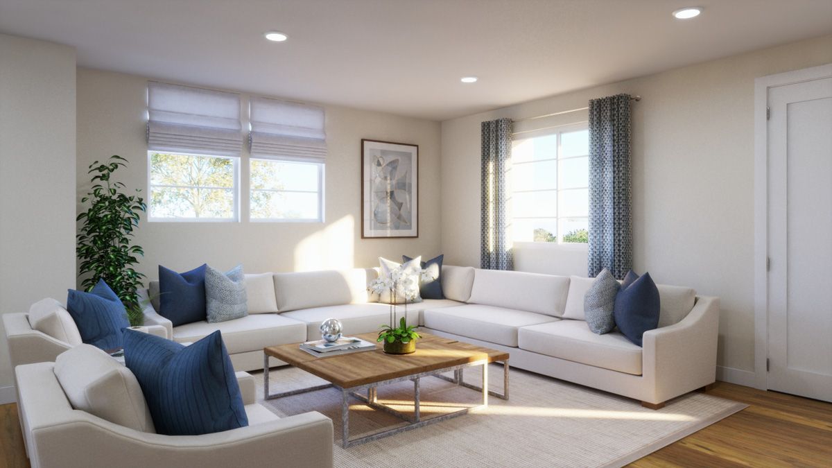 Plan C Living Room:Plan C Living Room