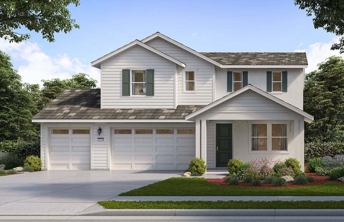 Meadow Plan 6D - 3 Car Garage:Meadow Plan 6D - 3 Car Garage