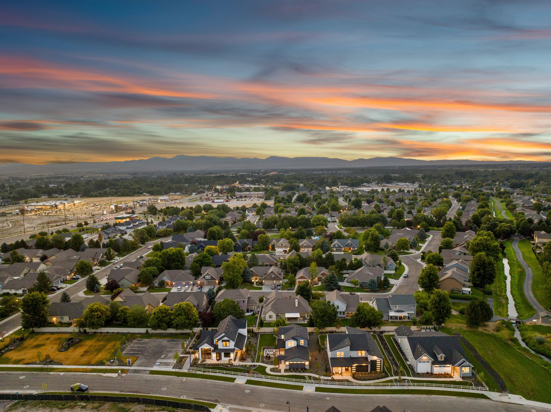 Cranefield Master Plan at Twilight:Cranefield Master Plan in Star