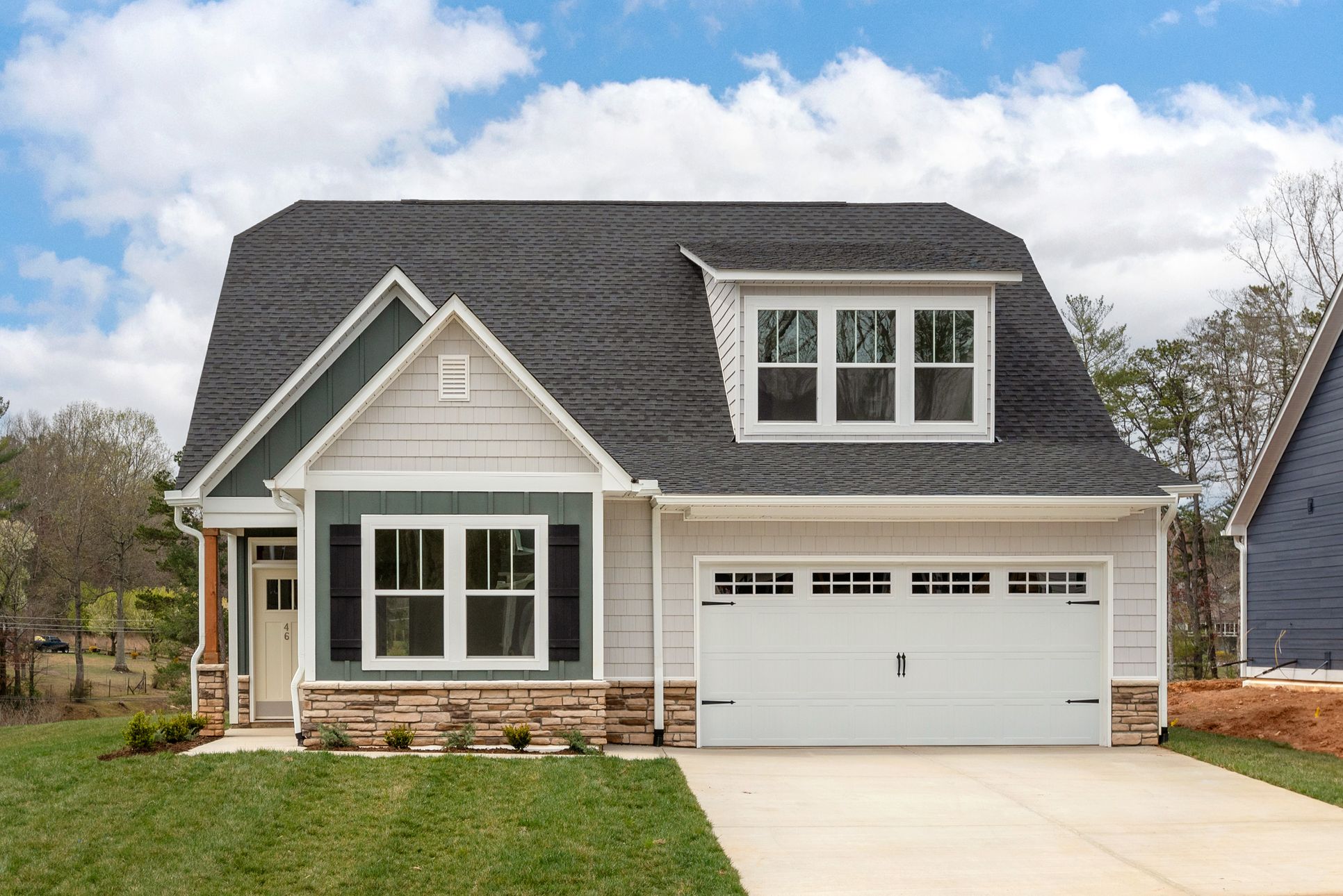 Exterior Front - Carlisle Floor plan Elevation 5:Exterior Front - Carlisle Floor plan Elevation 5