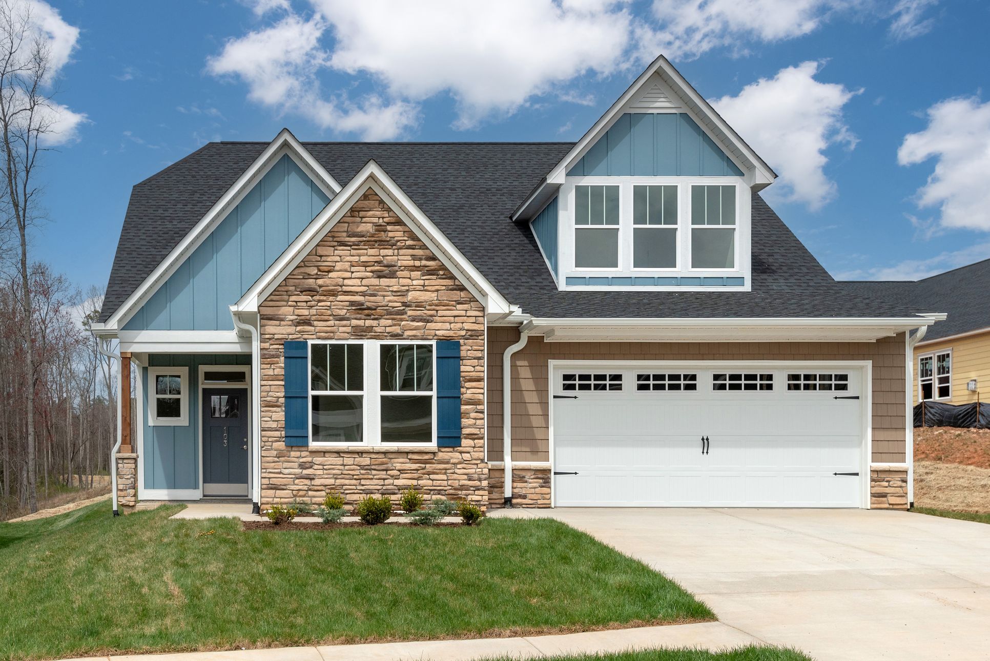 Exterior Front - Palmer Floor plan Elevation 6:Exterior Front - Palmer Floor plan Elevation 6