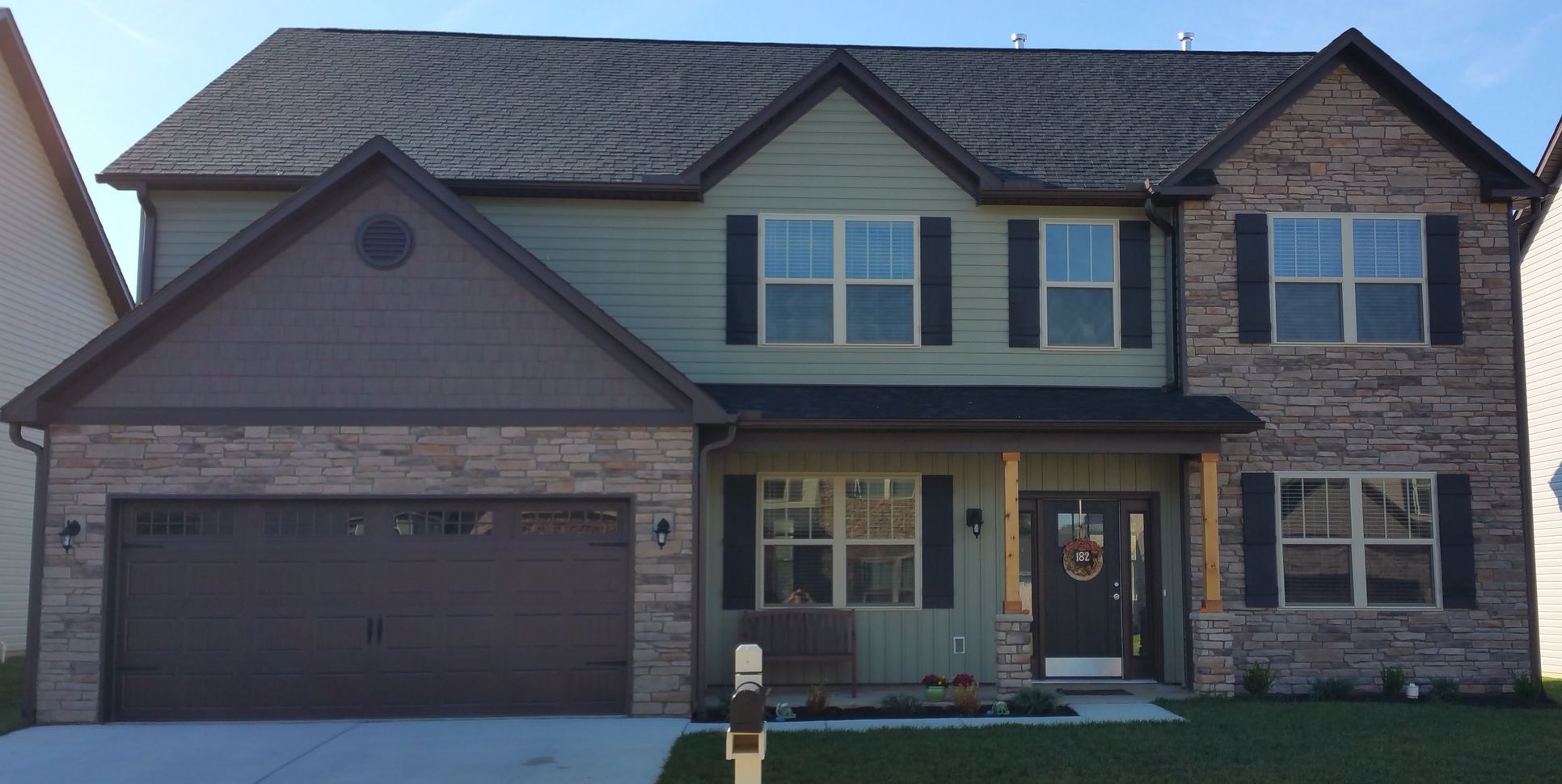 Exterior Front - Hamilton Floor plan Elevation 5