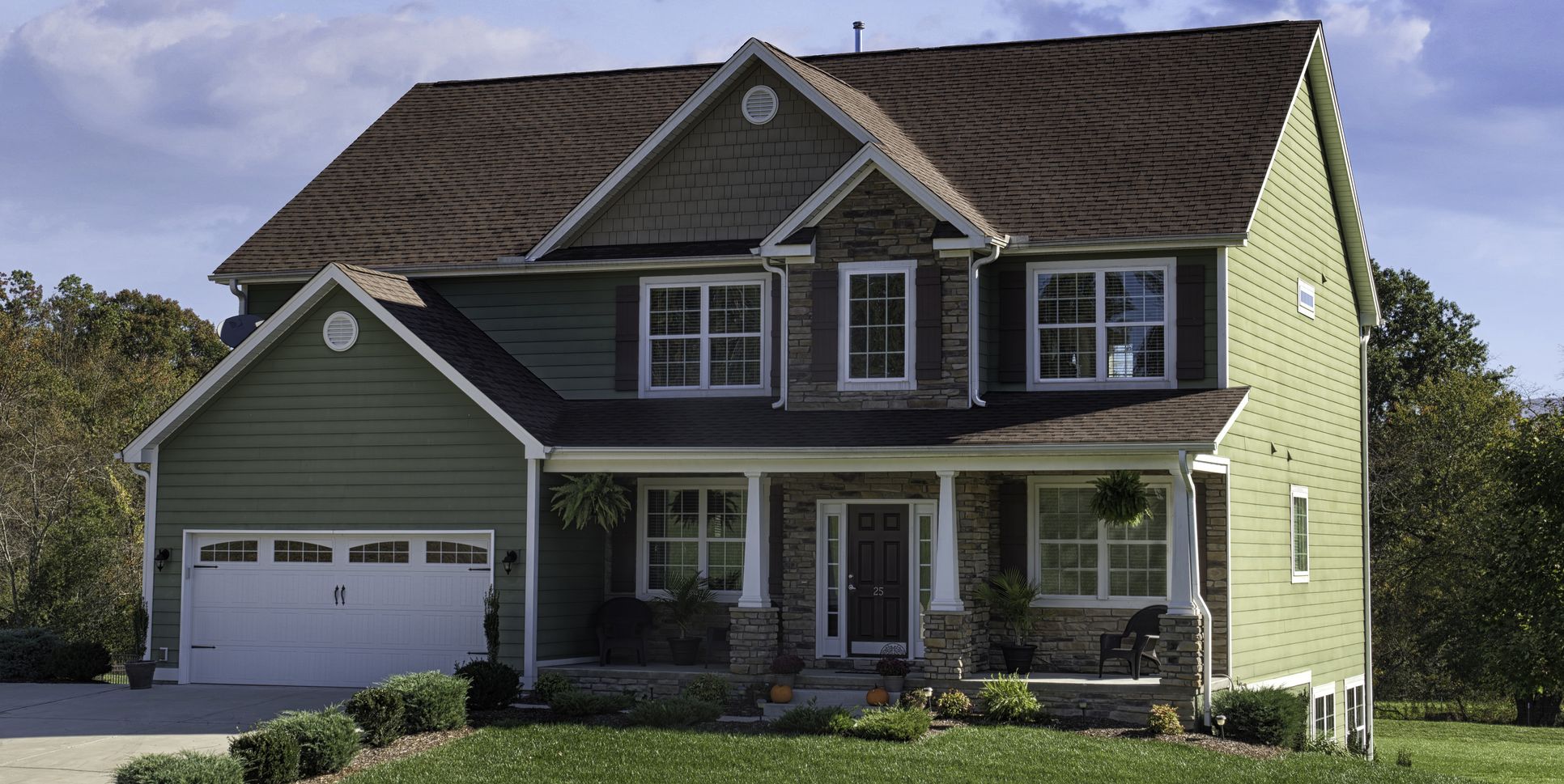 Exterior Front - Andover Floor plan Elevation 4