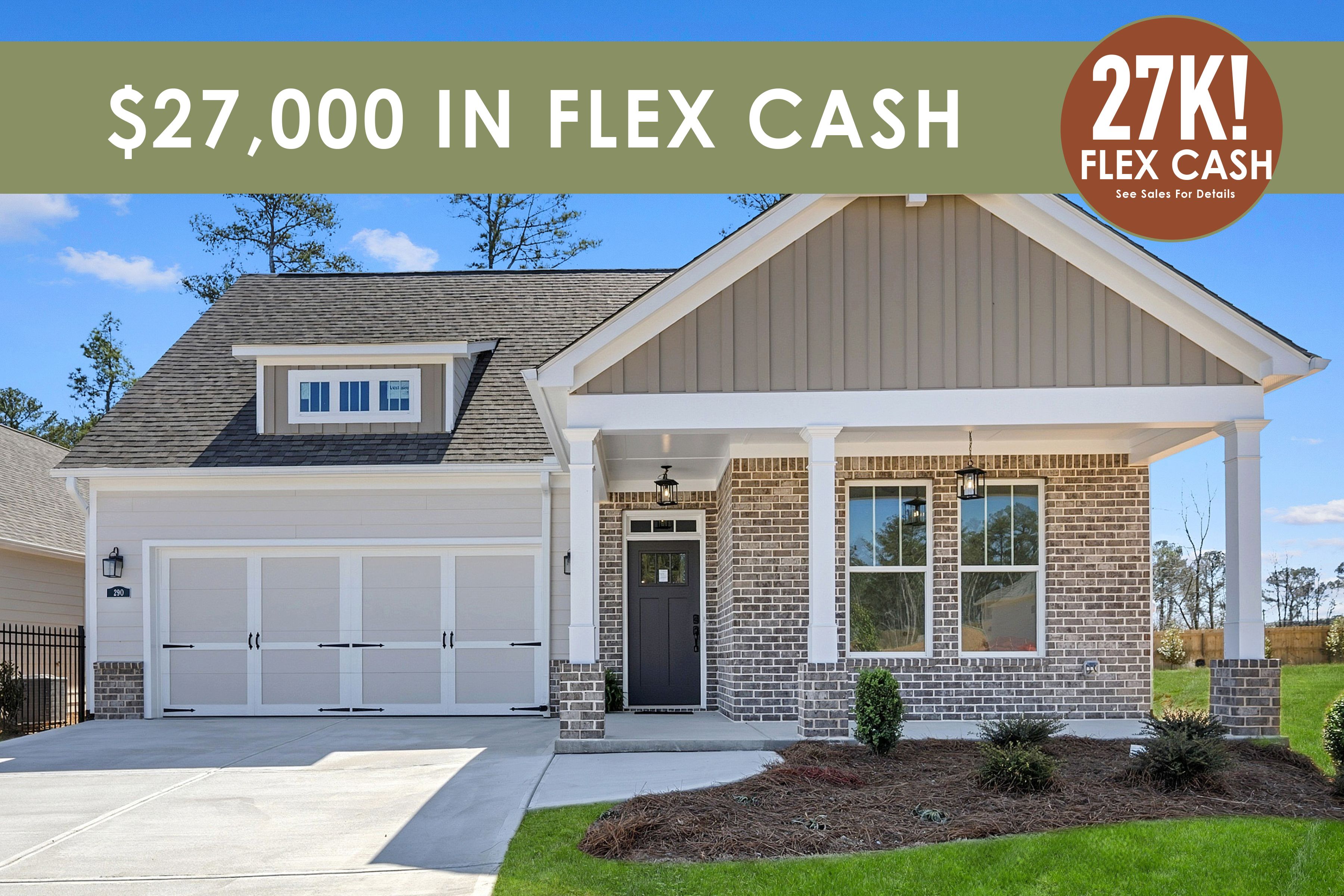 EF248 The Cedarwood:Flex Cash!