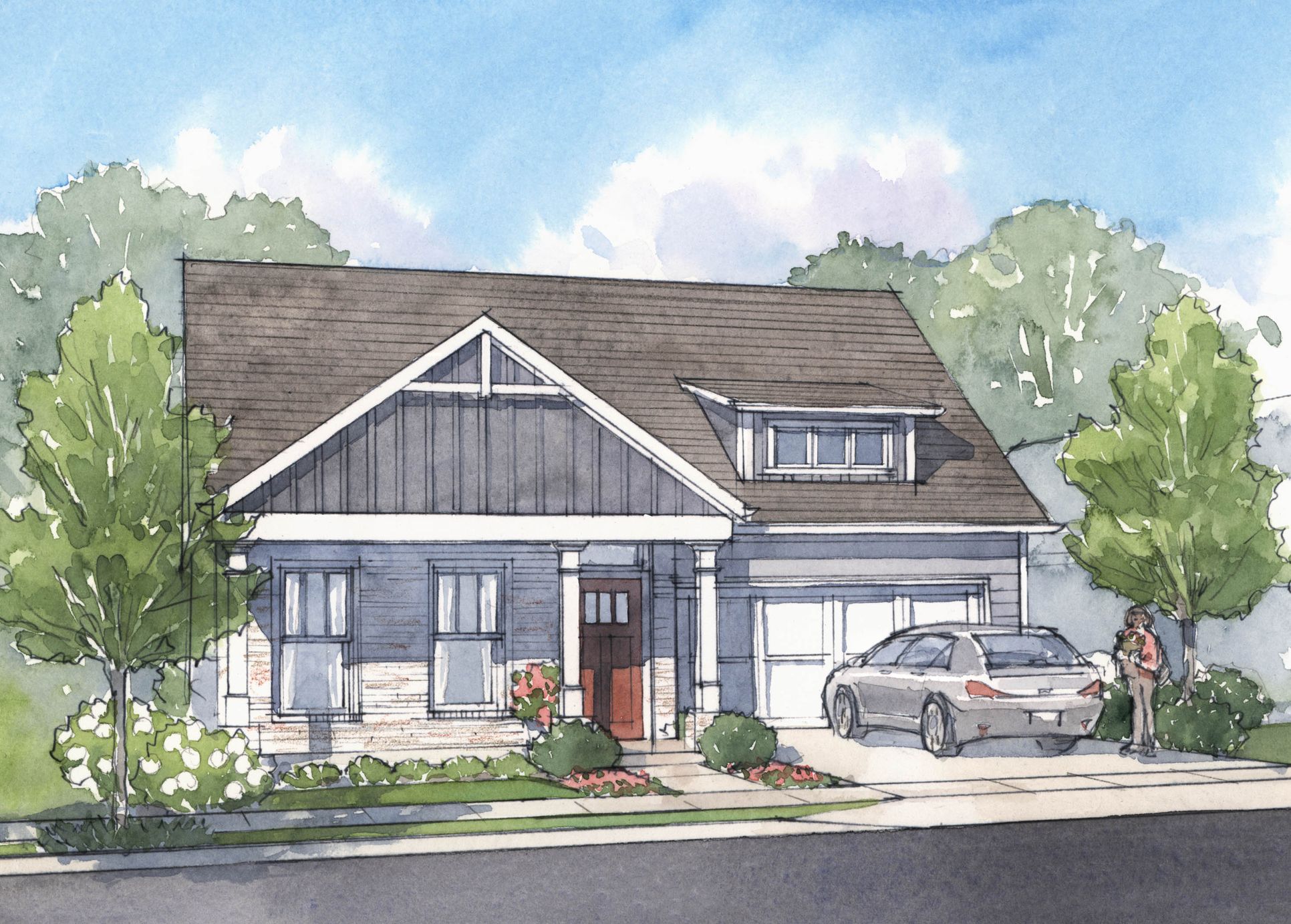 The Beechwood:Elevation