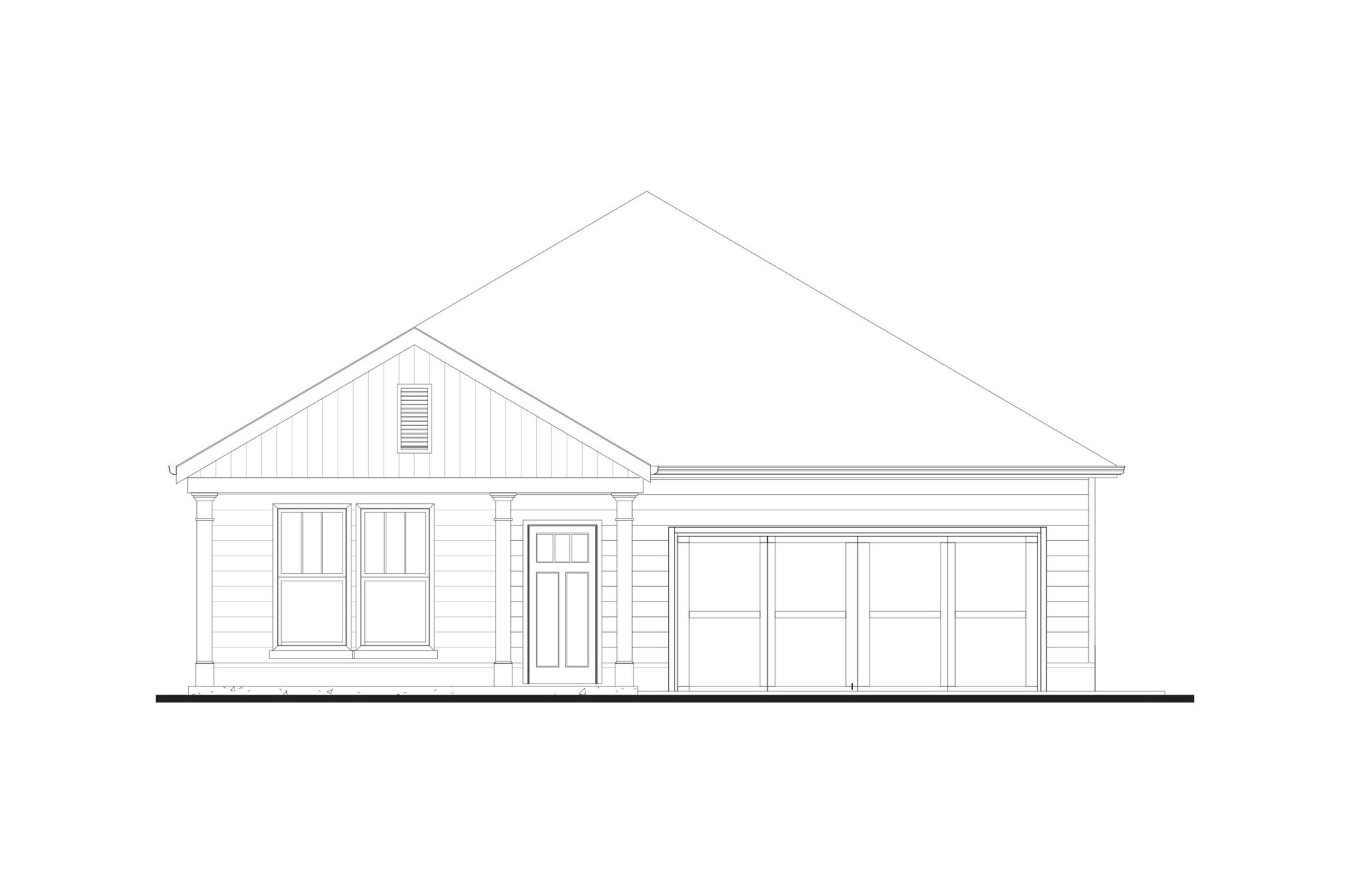 EF142 The Maplewood:Elevation