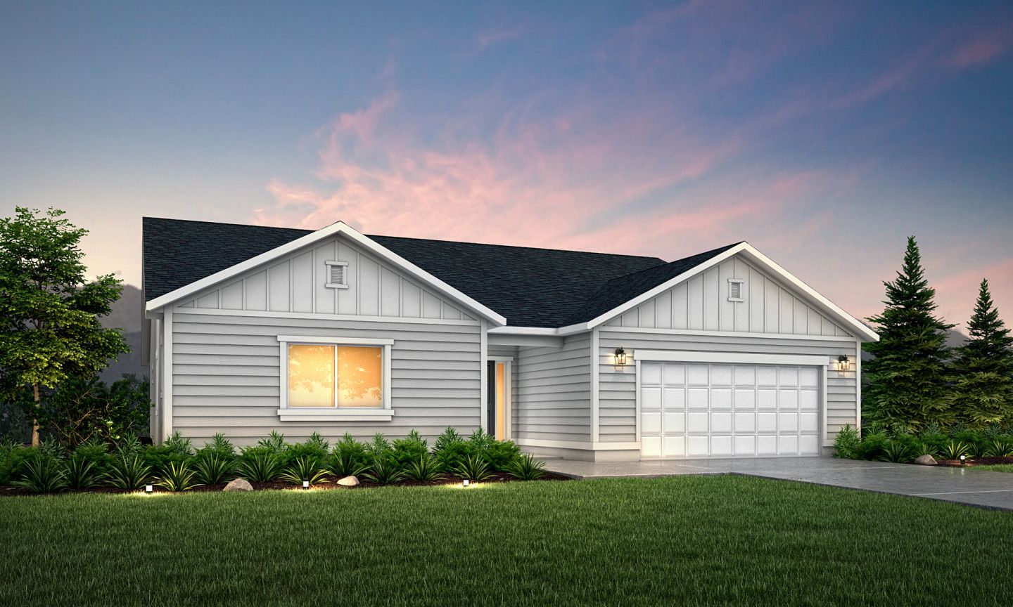 Everglade - Traditional (Elevation A):Shoreline Parkview