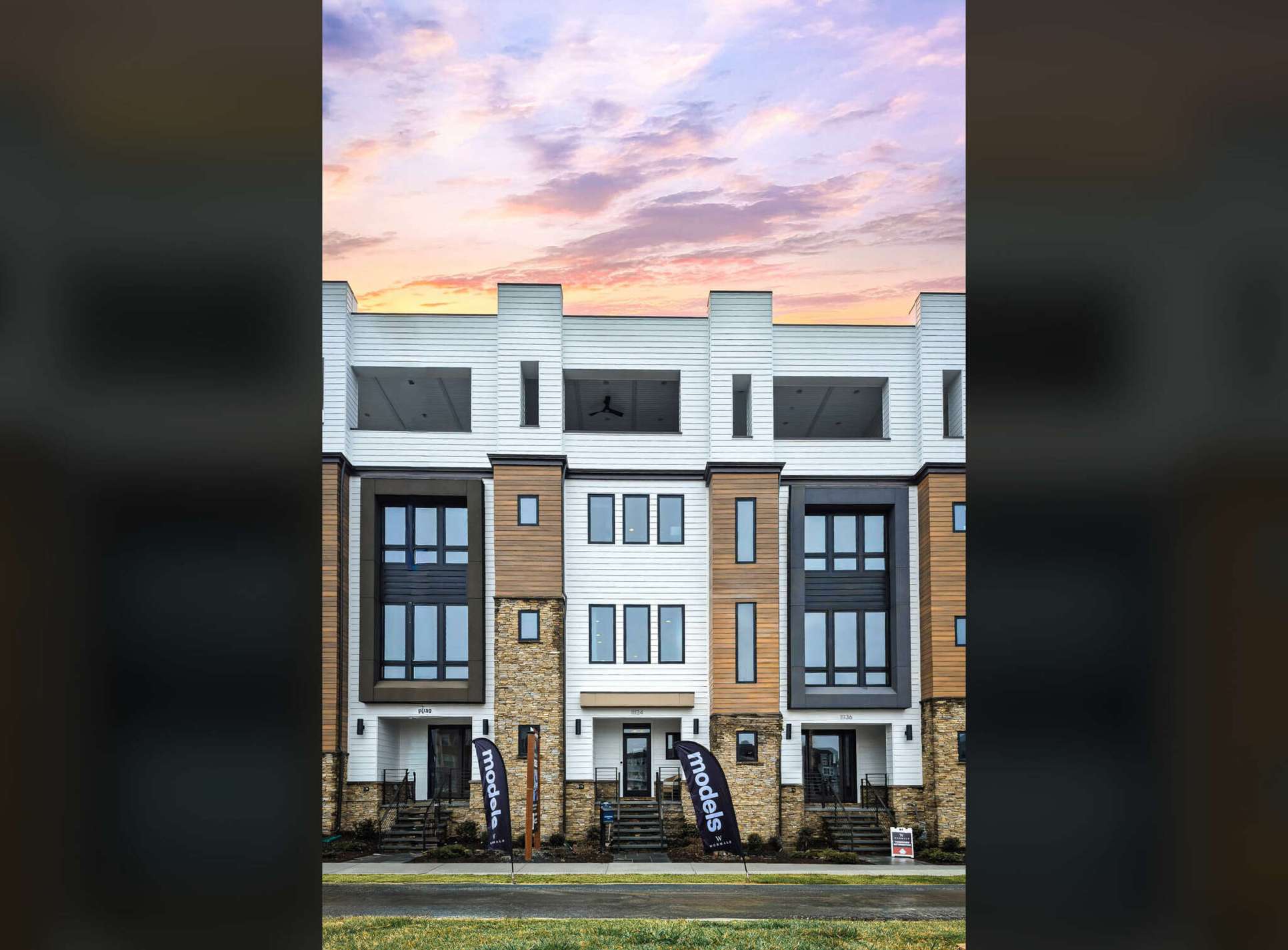 The Darcy with Elevator Elevation