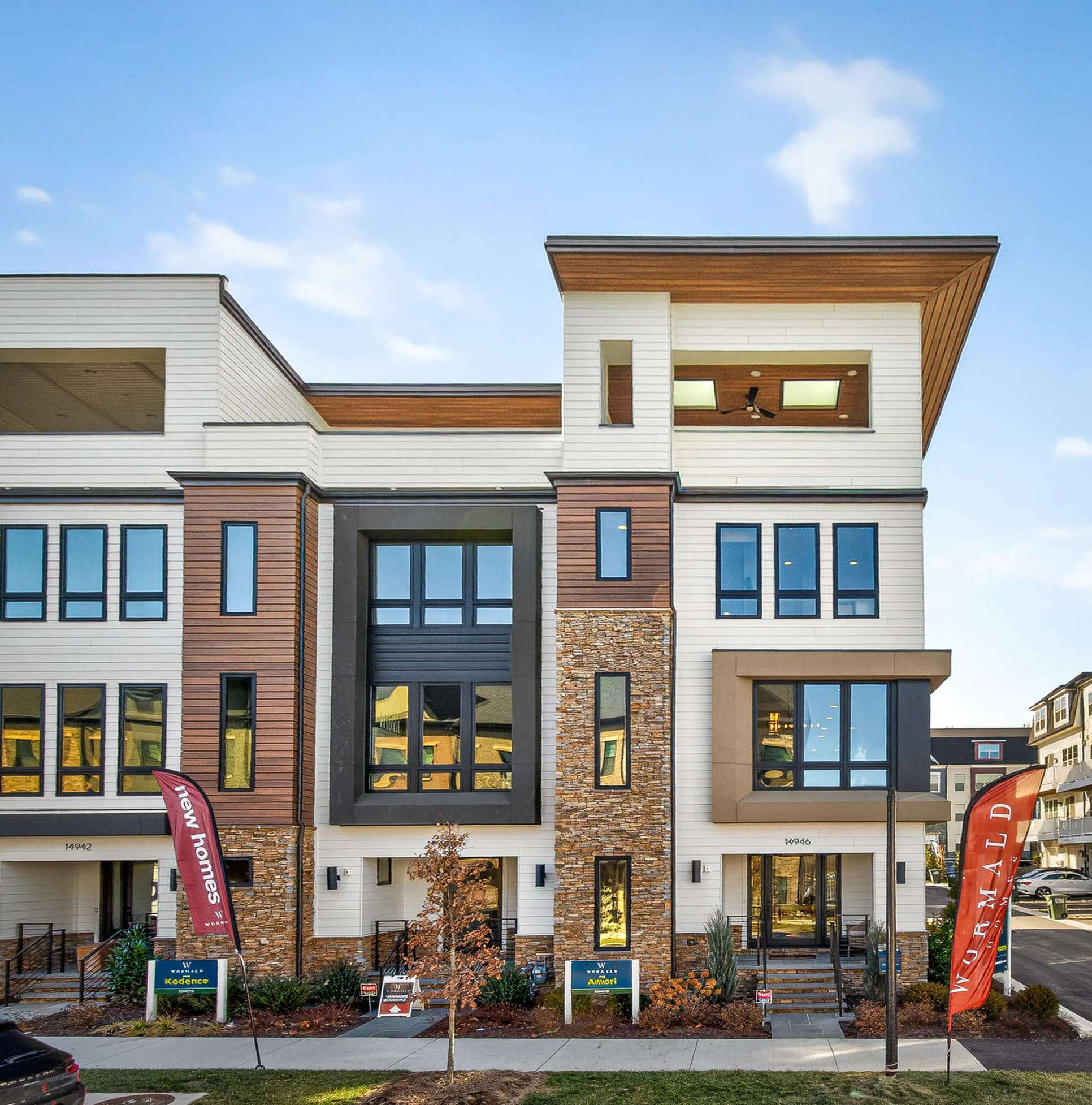 End Unit Model Home For Sale Elevation