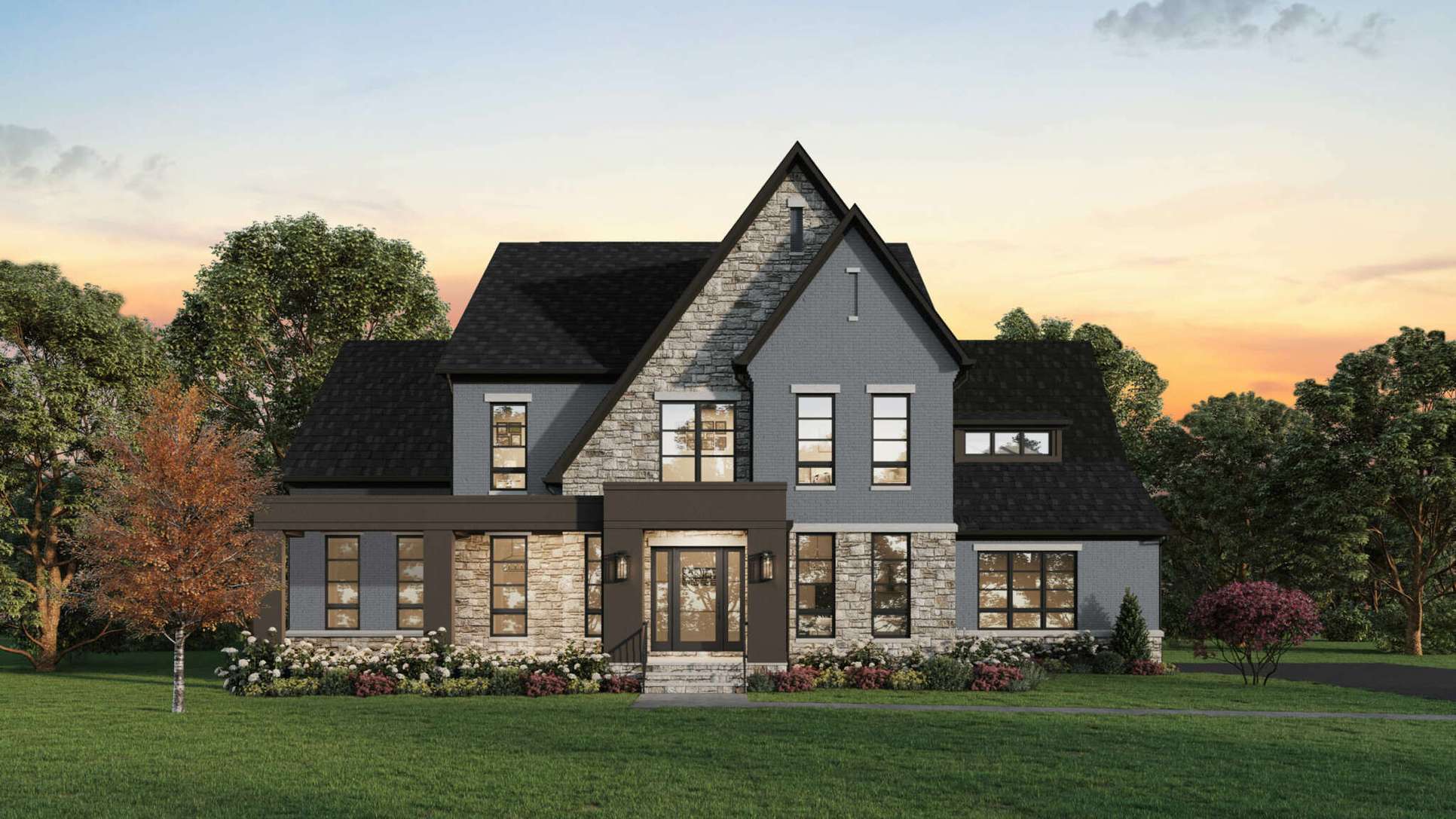 The Ashton II Elevation