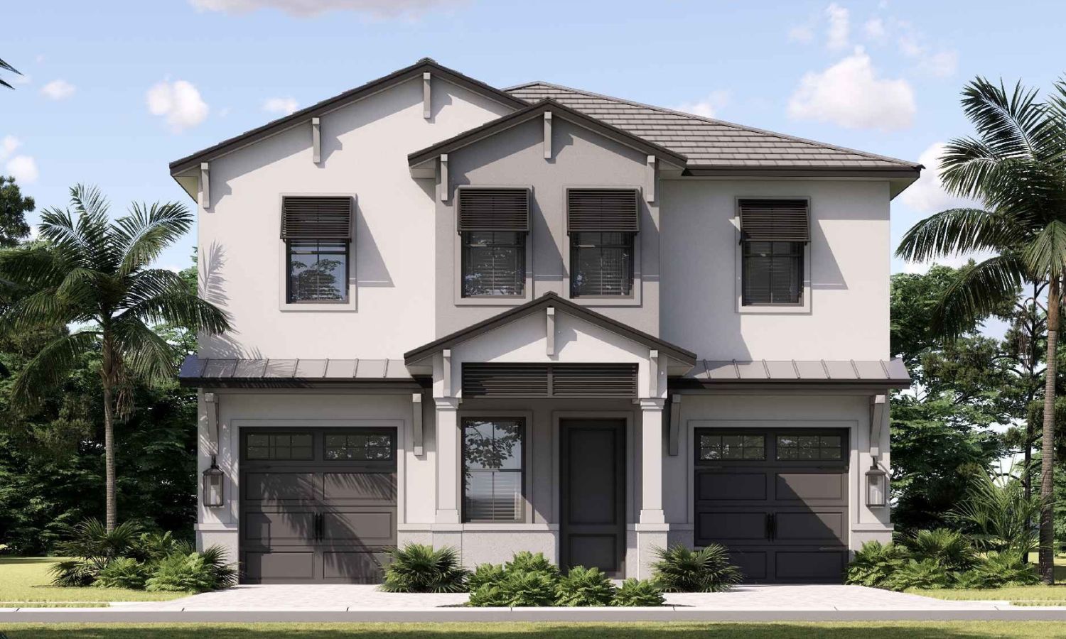 British West Indies :One plan, three looks. The Delmar offers British Wet Indies, Coastal, ands Modern exteriors—pick the style that suits your vision while enjoying the same thoughtfully designed interior.