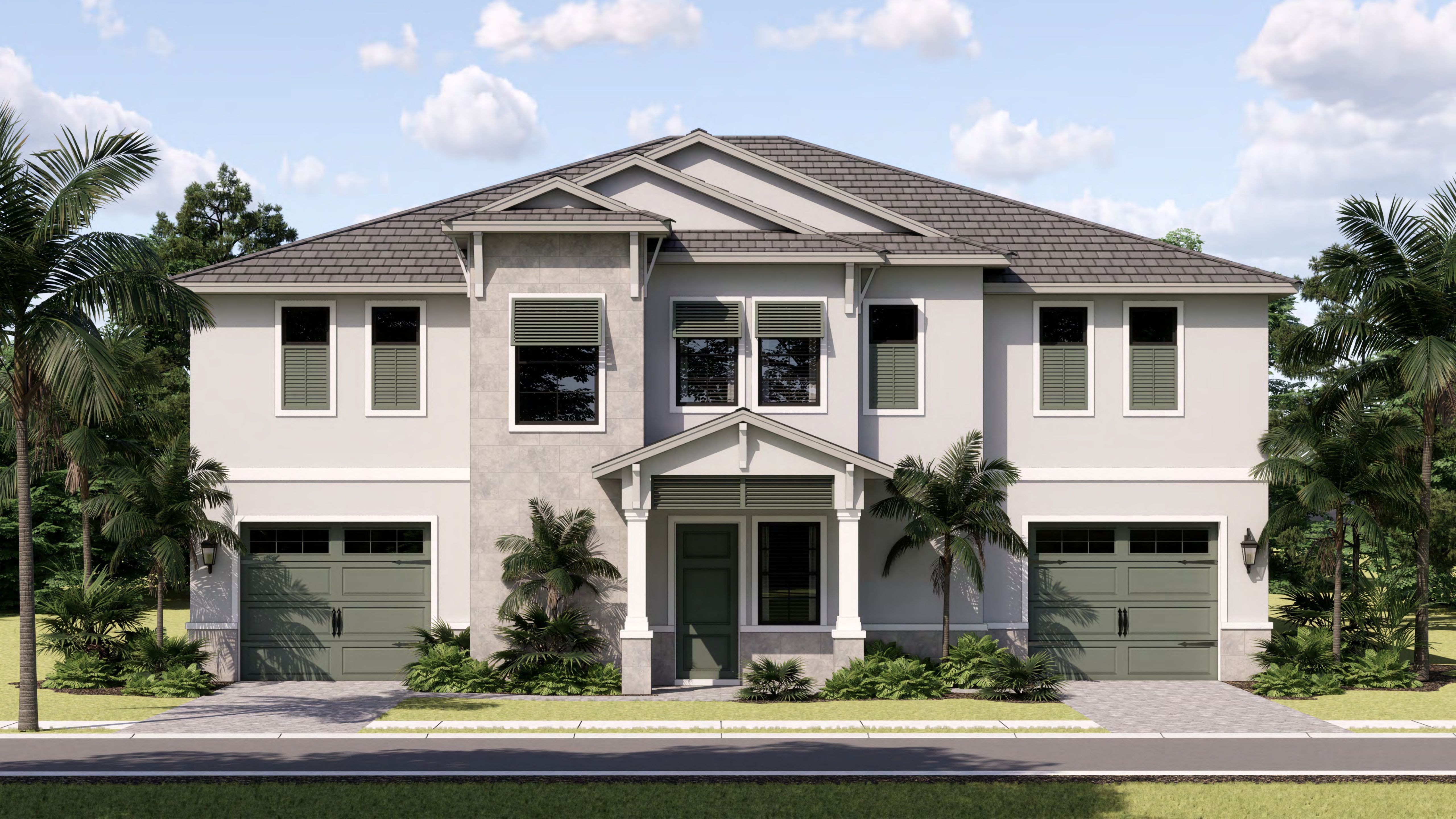 Oceana - British West Indies:One plan, three looks. The Oceana offers British West Indies, Coastal, and Modern exteriors—pick the style that suits your vision while enjoying the same thoughtfully designed interior.