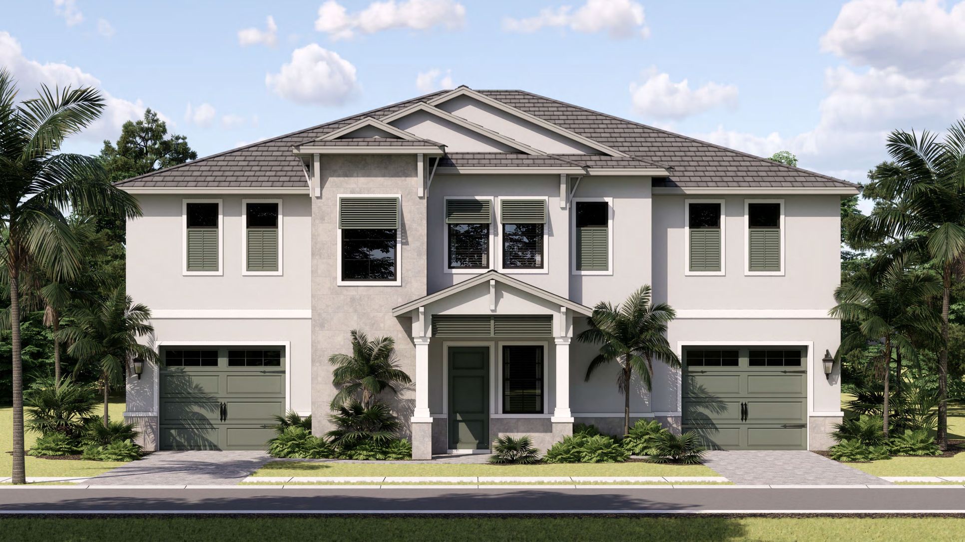 Oceana - British West Indies:One plan, three looks. The Oceana offers British West Indies, Coastal, and Modern exteriors—pick the style that suits your vision while enjoying the same thoughtfully designed interior.